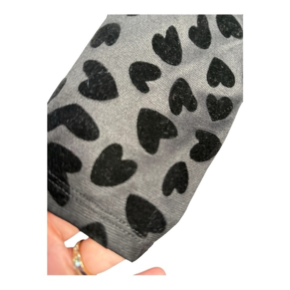 Lane Bryant Velvet Hearts Twist-Neck Flocked Heart Bodycon Dress NEW Size 14 - Picture 11 of 16